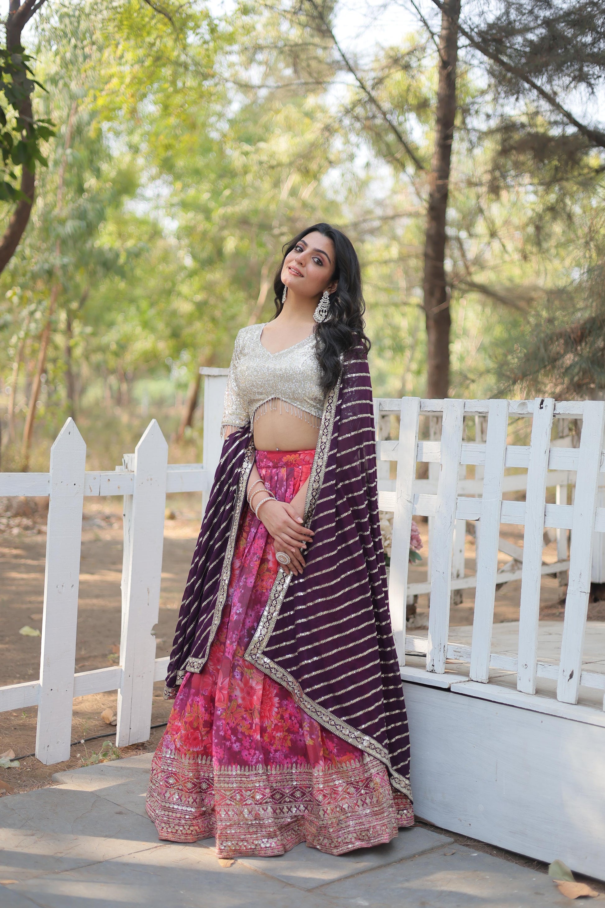 Product Image - Designer Georgette Lehenga Choli | Exquisite Festive Attire