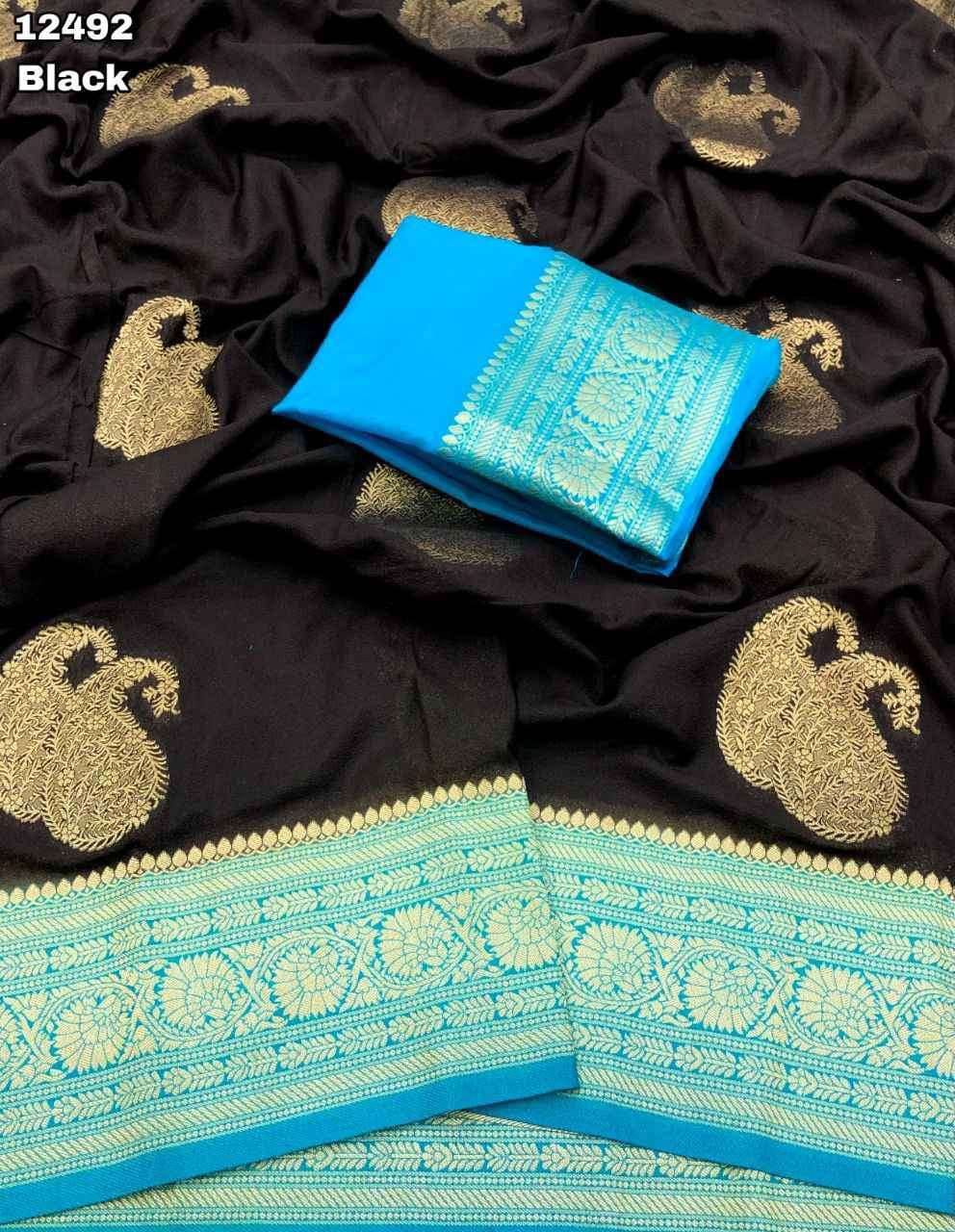 Product Image - Designer Georgette Wedding Saree - Ethnic Wear for Festive Occasions