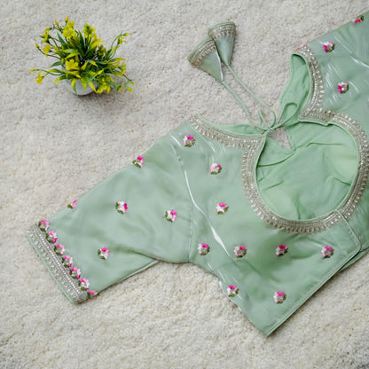 Product Image - Designer Festival Wear Embroidered Blouse