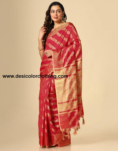 Red Silk Saree