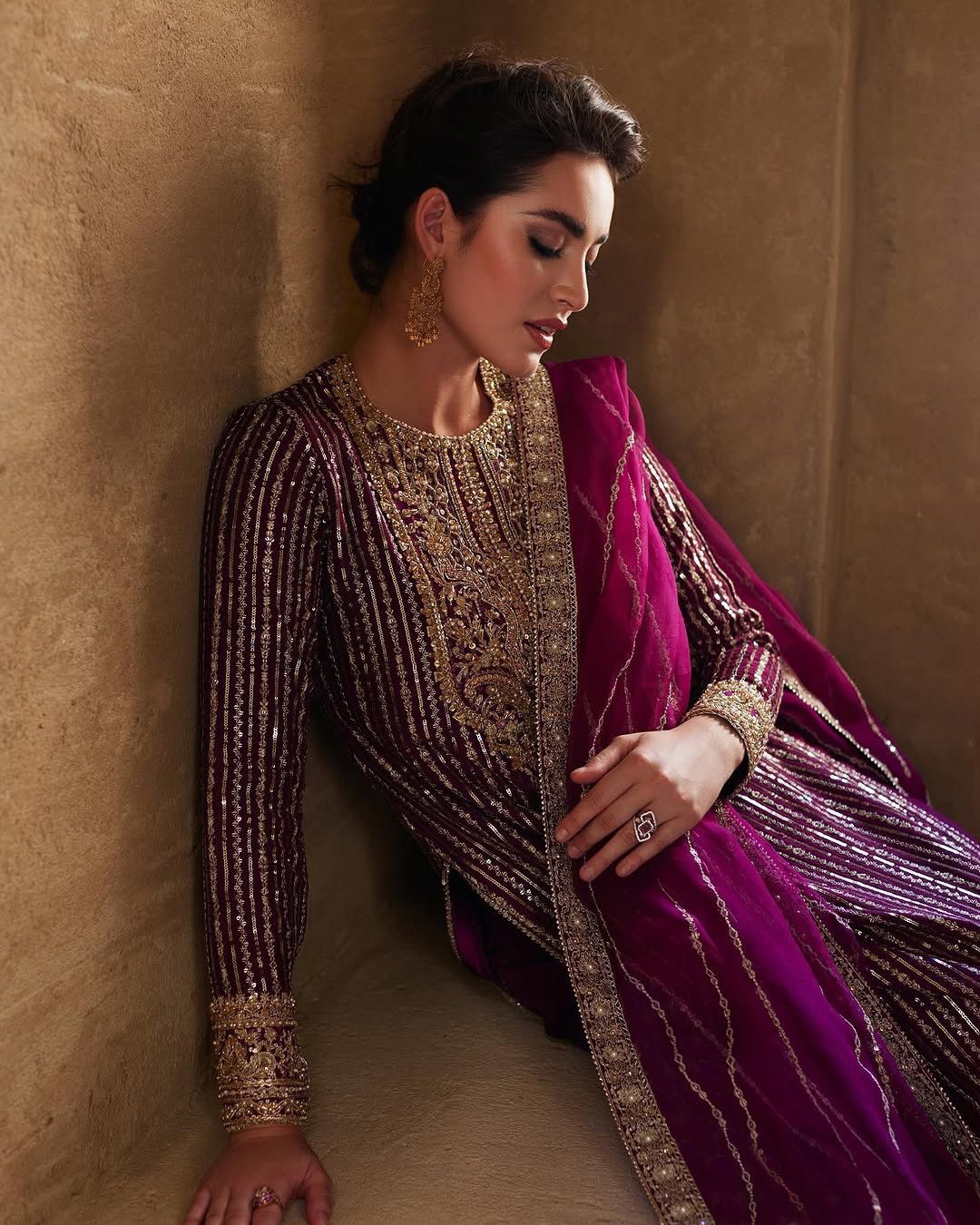 Product Image - Elegant 3 Piece Long Kurti Set with Palazzo and Dupatta - Designer Ethnic Wear