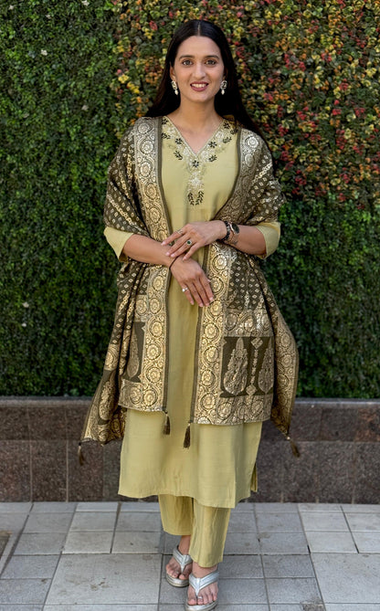 Product Image - Designer Kurti Pent Dupatta