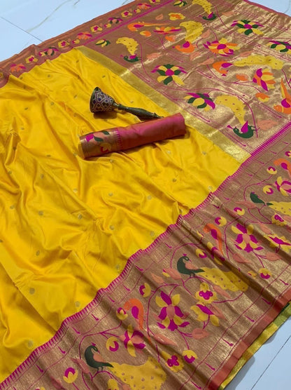 Product Image - Exquisite Pure Silk Kanchivram Saree