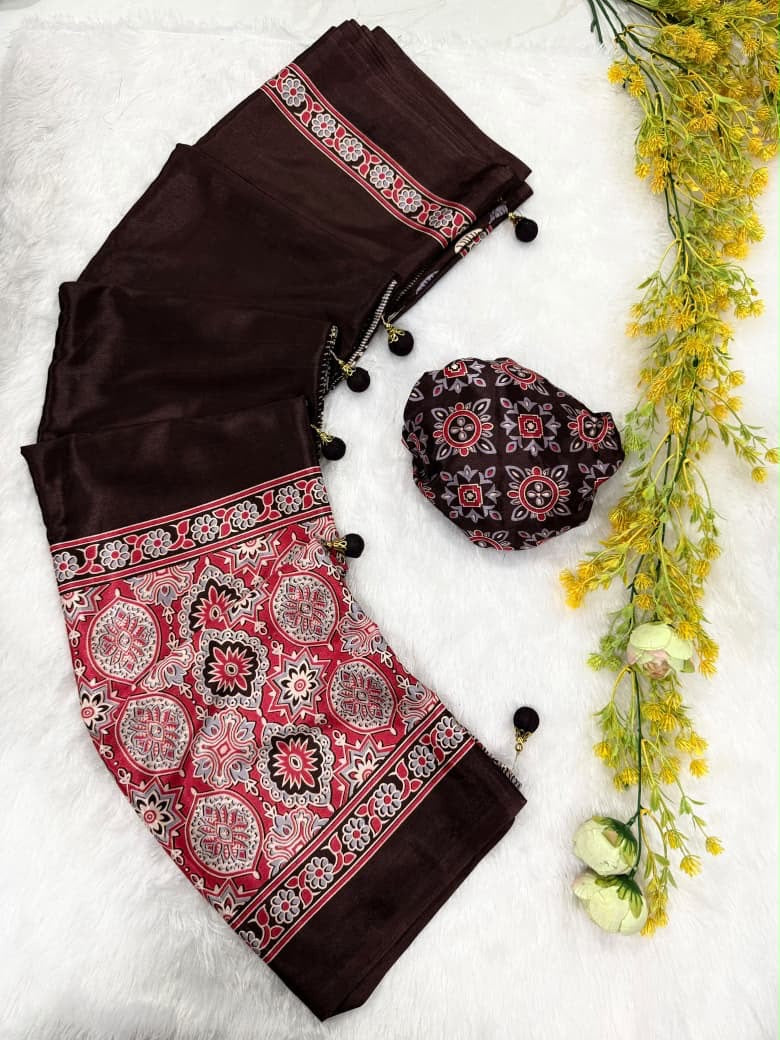 Product Image - Elegant Ajark Sarees for Every Occasion - 4