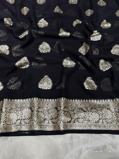 Product Image - Designer Viscose Georgette Saree