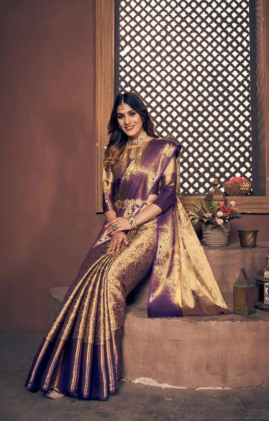 Product Image - Elegant Semi Kachipuram Pattu Sarees for Every Occasion - 1