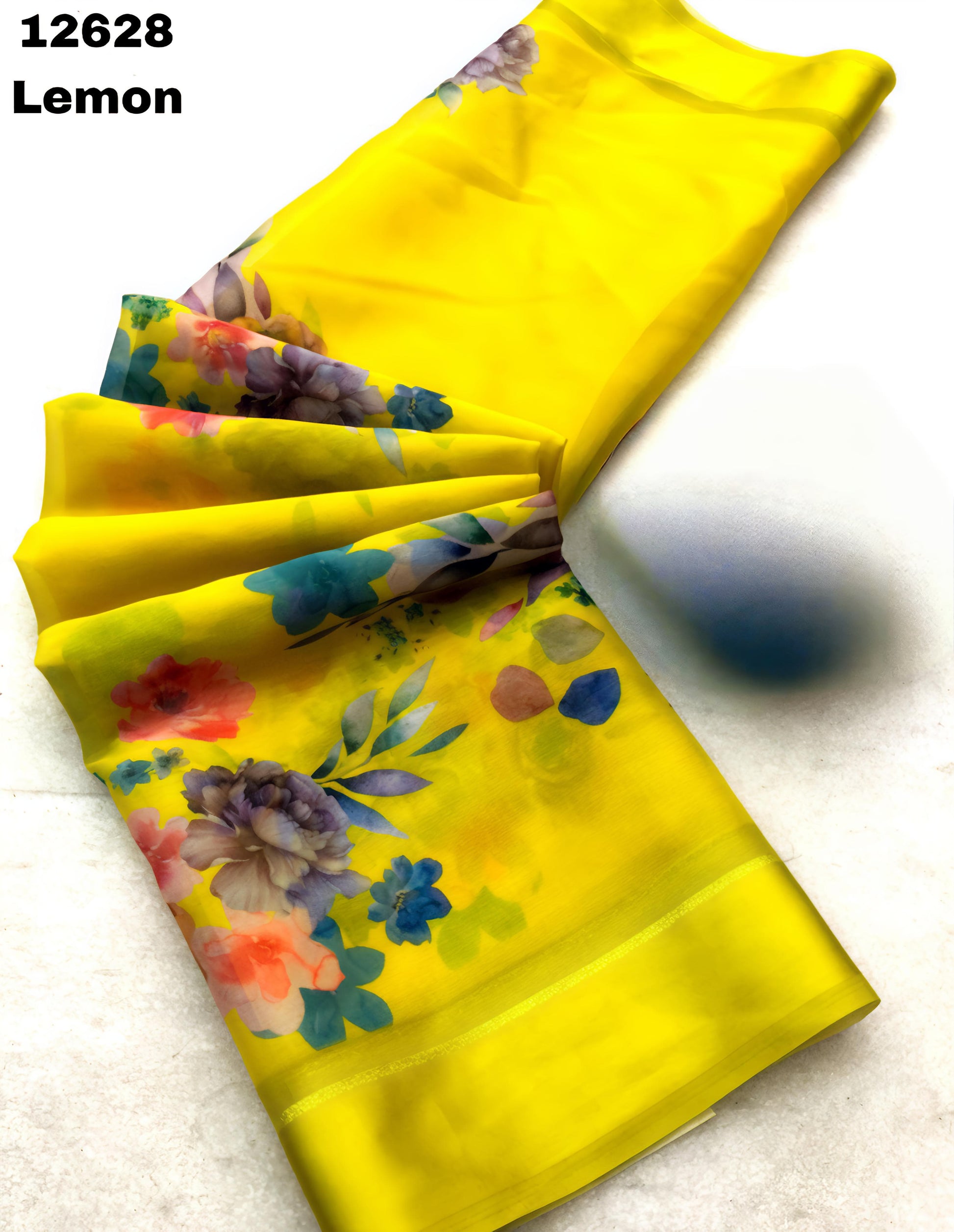 Product Image - Exquisite Designer Georgette Saree for Festive Occasions