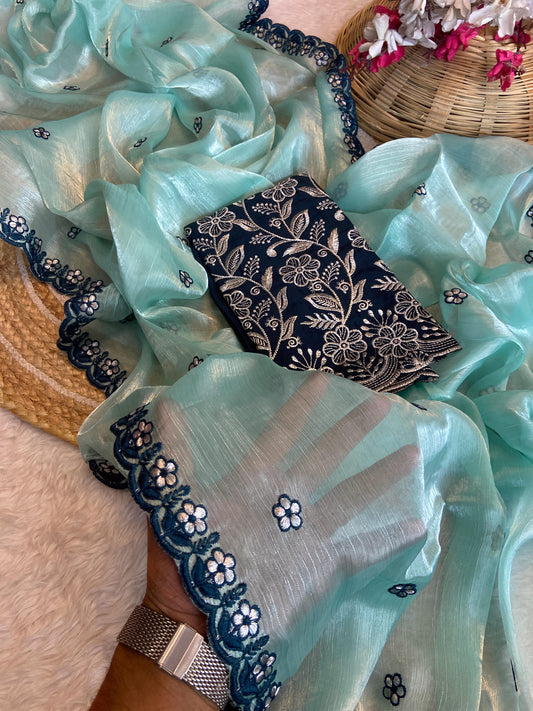 Product Image - Designer Georgette Ethnic Saree