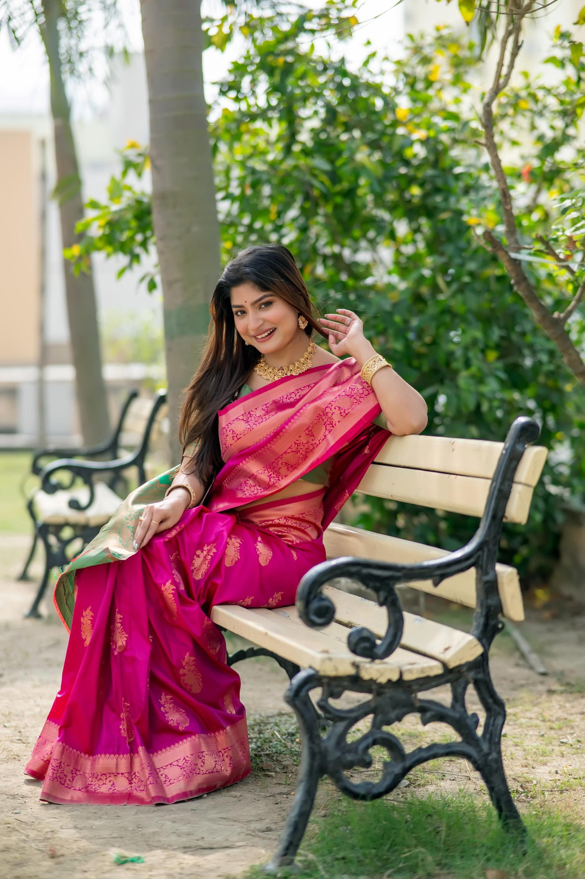 Product Image - Designer Georgette Ethnic Saree
