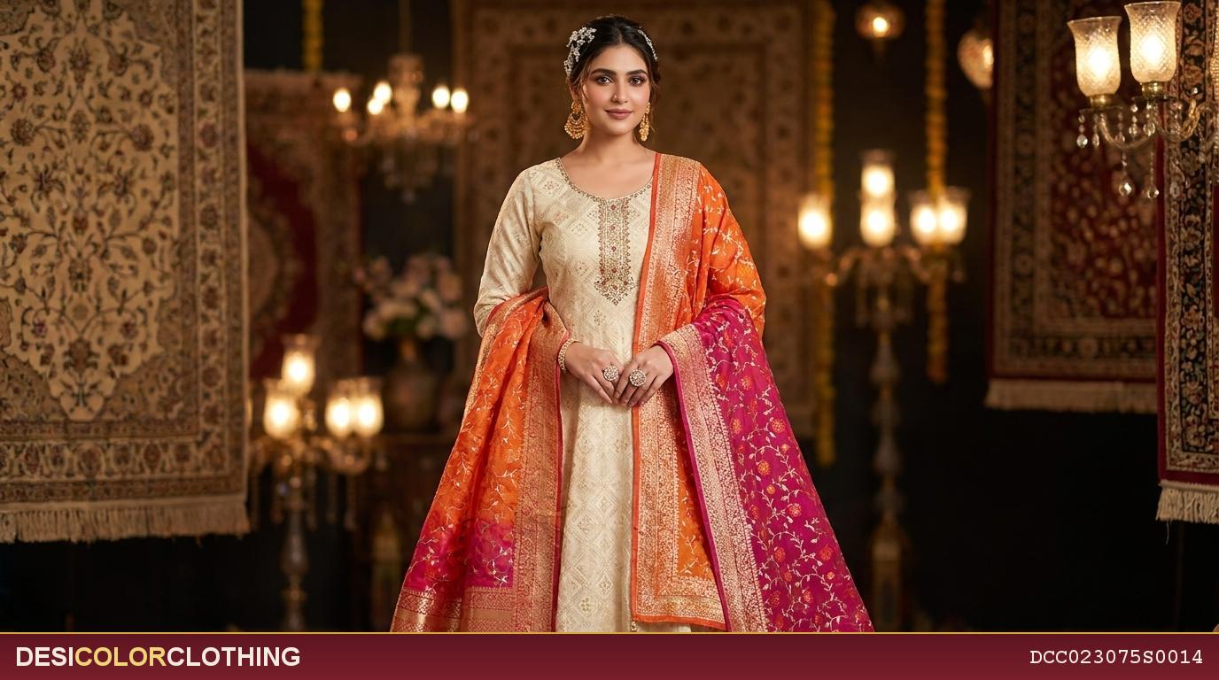 Product Image - Elegant Chander Silk Designer Suits for Every Occasion - 1