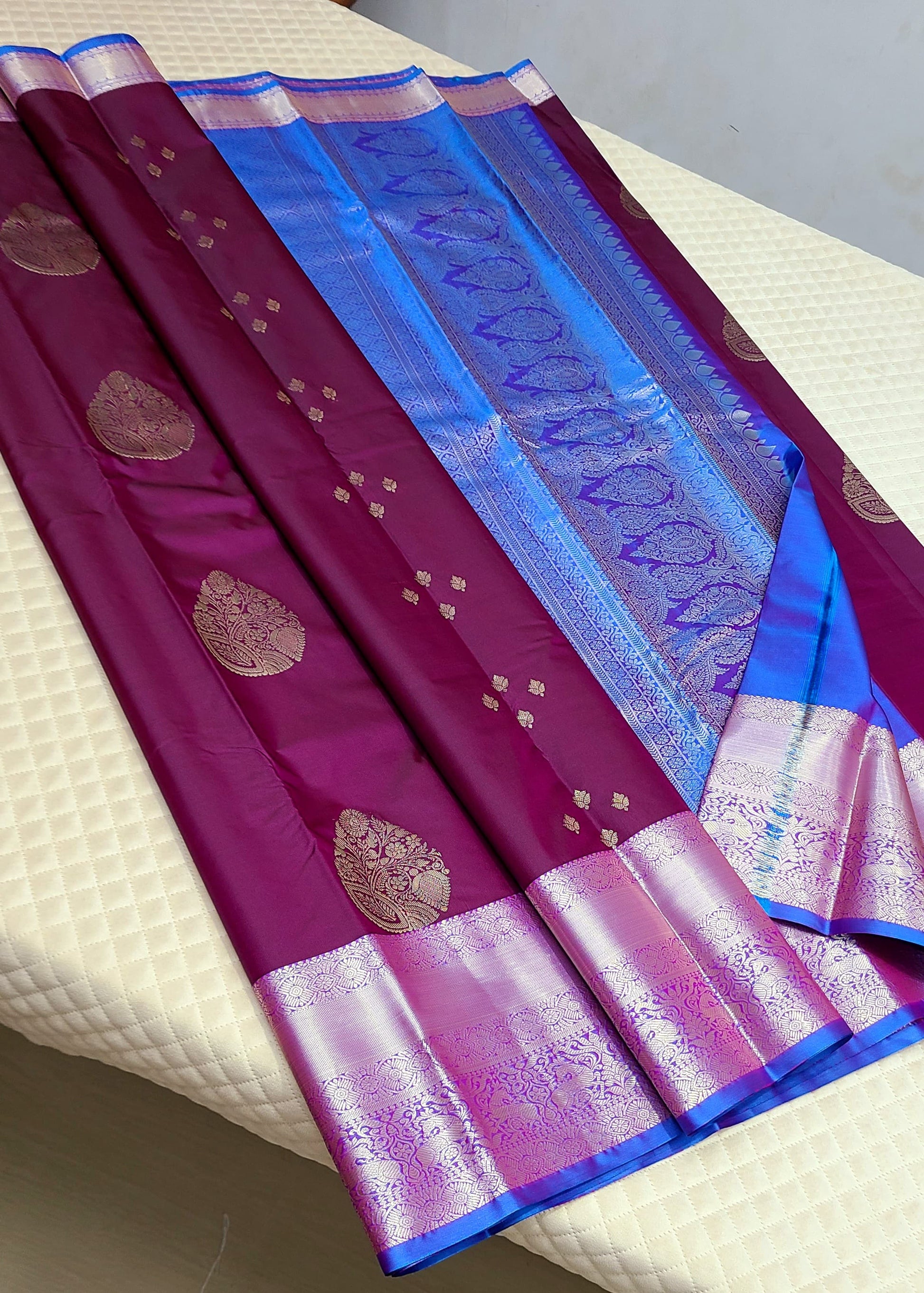 Product Image - Kanchipuram Classic Pattern Silk Sarees