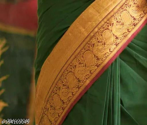 Product Image - Narayana Petta Cotton Silk Saree - Elegant Wedding & Party Attire - 2