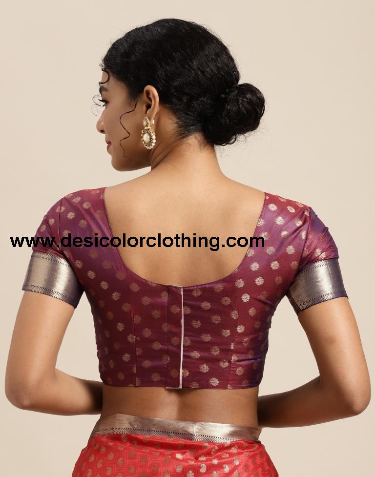 Red Silk Saree
