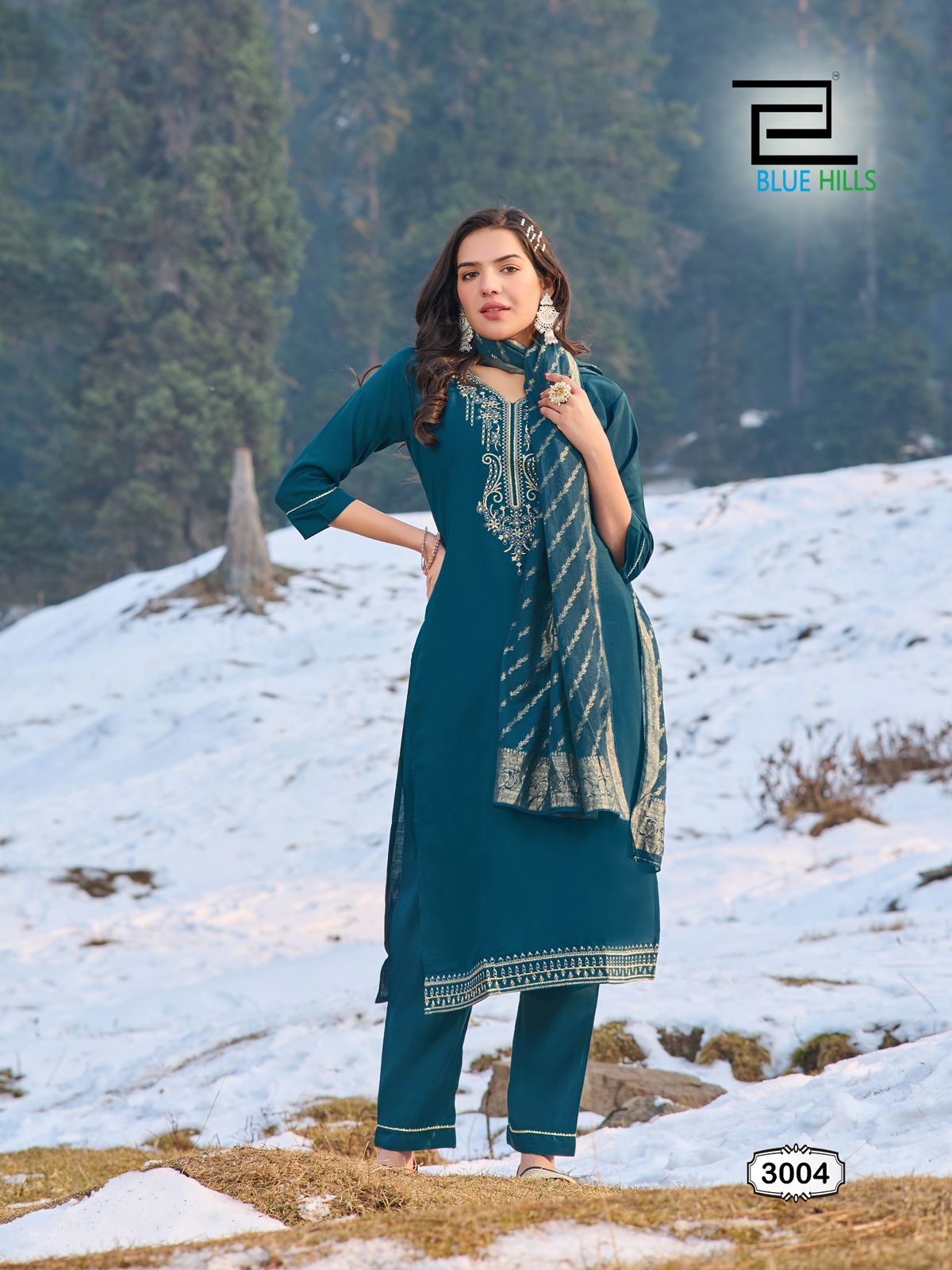 Product Image - JHANVI Vol 3 Designer Saree - Georgette Fabric, Festive Wear, Wedding Saree