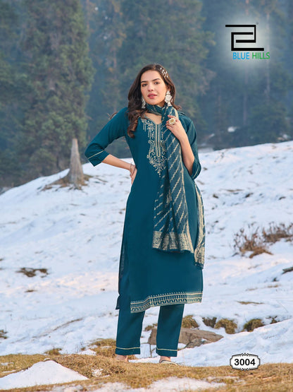 Product Image - JHANVI Vol 3 Designer Saree - Georgette Fabric, Festive Wear, Wedding Saree