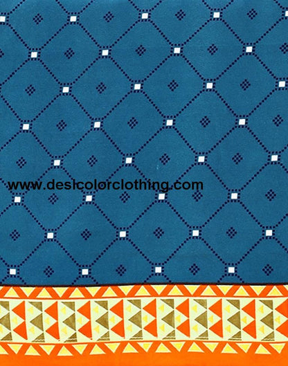 Printed Polyester Unstitched Salwar Suit Material