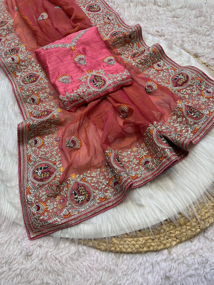 Product Image - Exquisite Designer Saree in Srivalli Silk