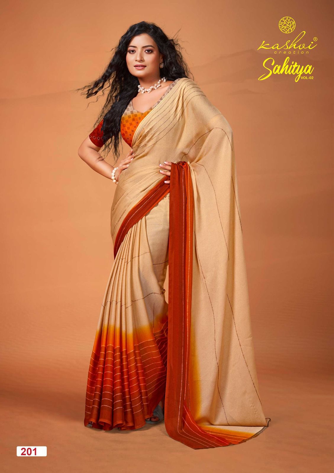 Product Image - KASHVI CREATION Designer Saree - Georgette Fabric, Festive Wear, Wedding Saree