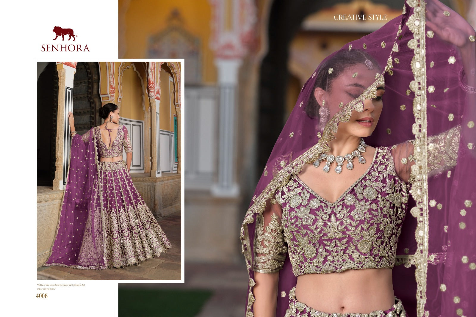 Product Image - Senhora Sangam Premium Wedding Lehenga Collection