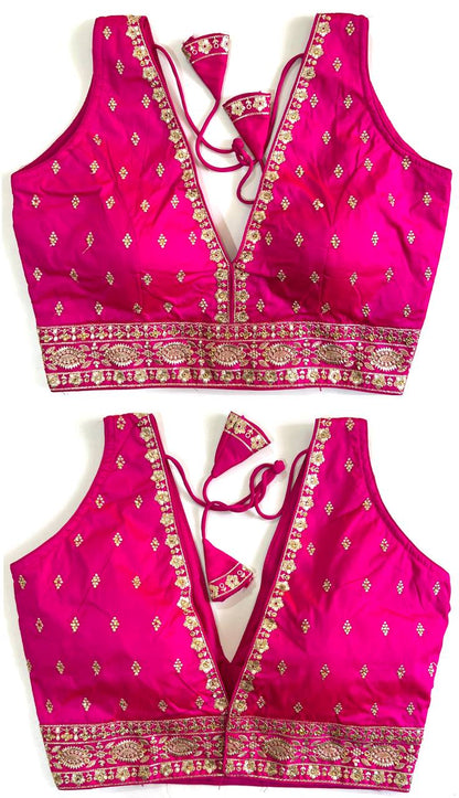 Product Image - Designer Blouse KUNJ - Ethnic Wear in Heavy Silk