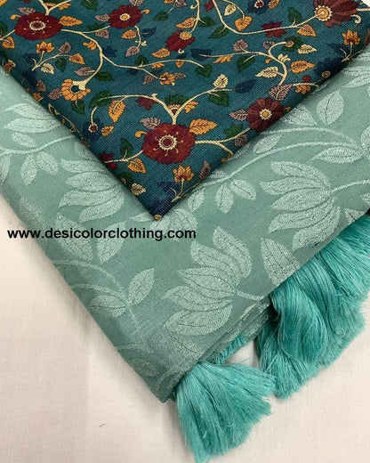 Soft Silk Self Woven Jacquard Saree**