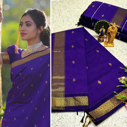 Product Image - Nayanthara Inspired Silk Cotton Saree
