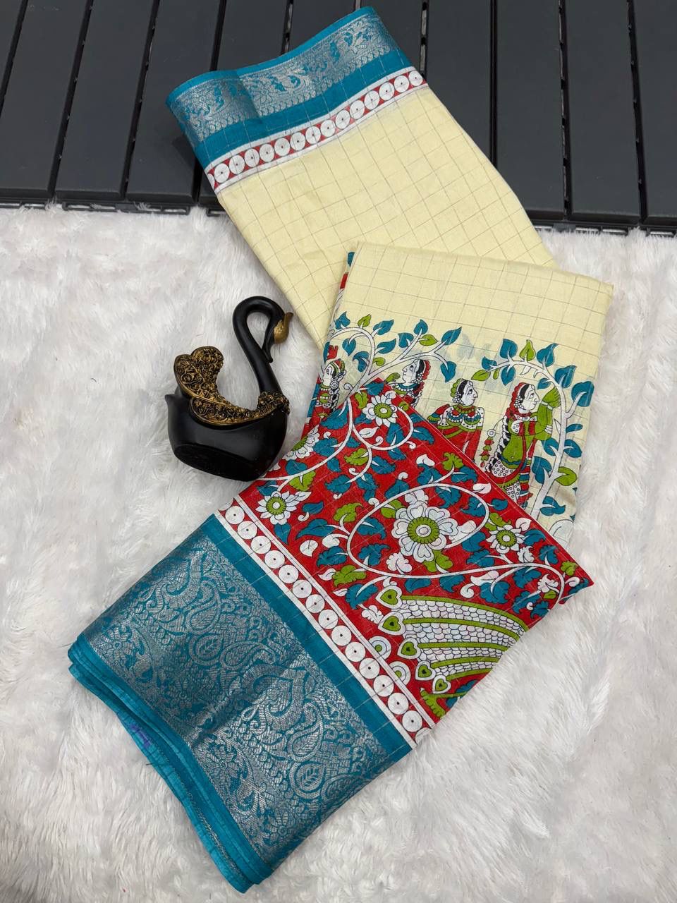 Product Image - Designer Mangalagiri Dola Sarees