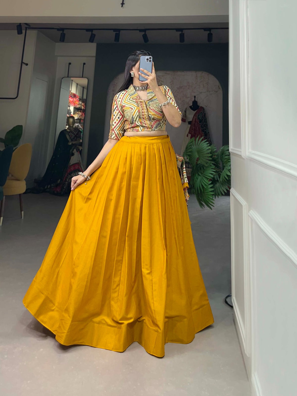 Product Image - Stylish Cotton Co-ord Set for Festive Wear