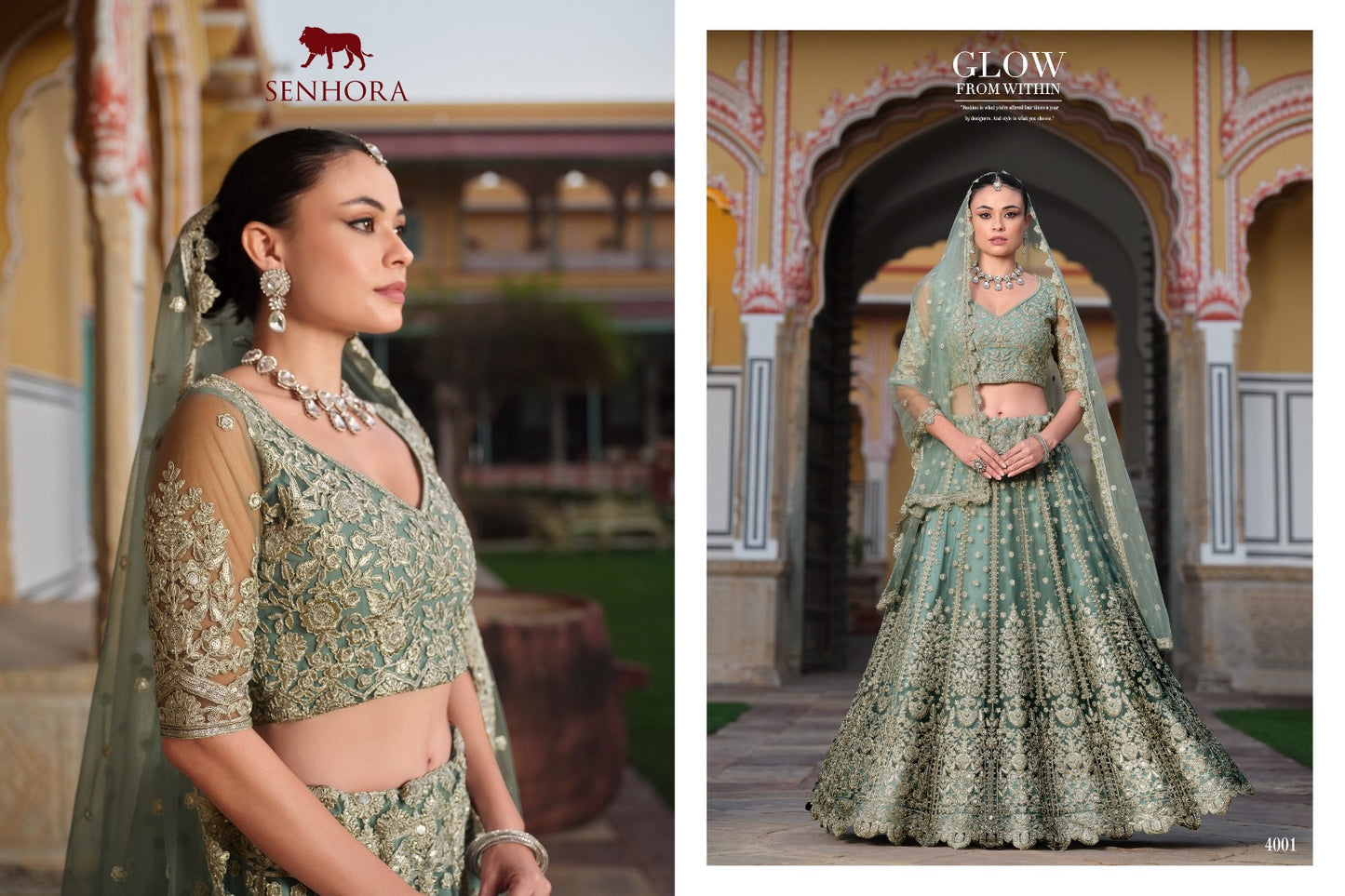 Product Image - Senhora Sangam Premium Wedding Lehenga Collection