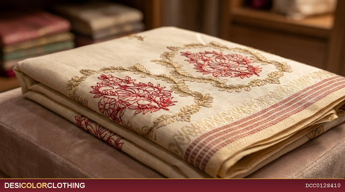 Product Image - Triditional embroidery sarees for special  party's - 3