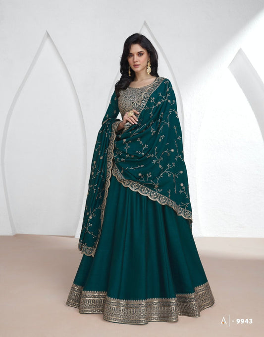 Product Image - Designer Georgette Saree Collection - Aashirwad Creation Saroj
