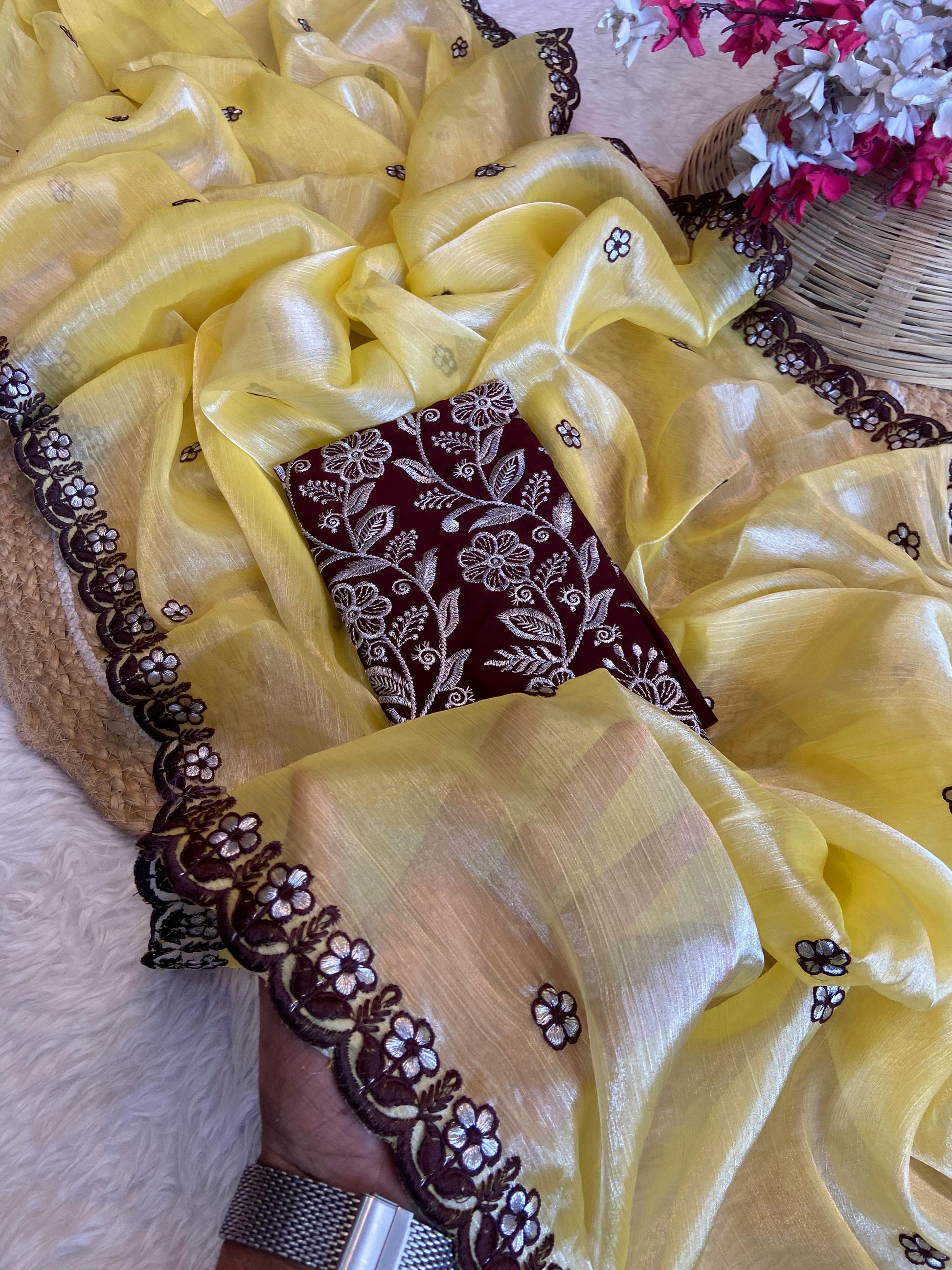 Product Image - Designer Georgette Ethnic Saree