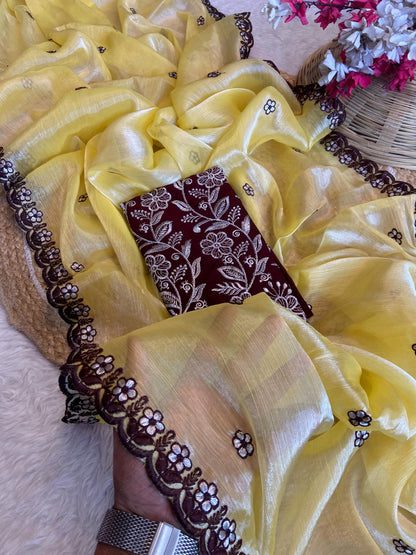 Product Image - Designer Georgette Ethnic Saree
