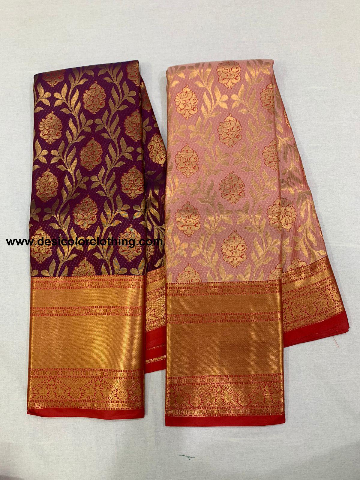 Kachipuram pattu saree