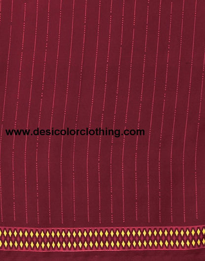 Printed Polyester Unstitched Salwar Suit Material