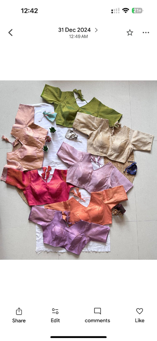 Product Image - Elegant Designer Blouses for Effortless Style - 1