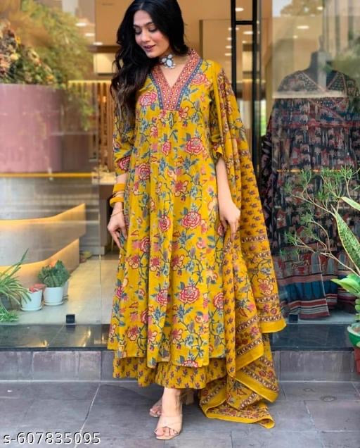 Product Image - Summer Cotton Anarkali Suits: Breathable, Stylish, and Comfortable - 2
