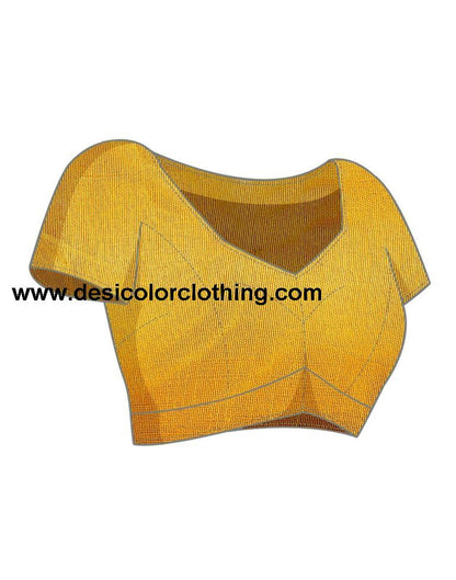Turmeric Yellow Chiffon Leheriya Printed Saree