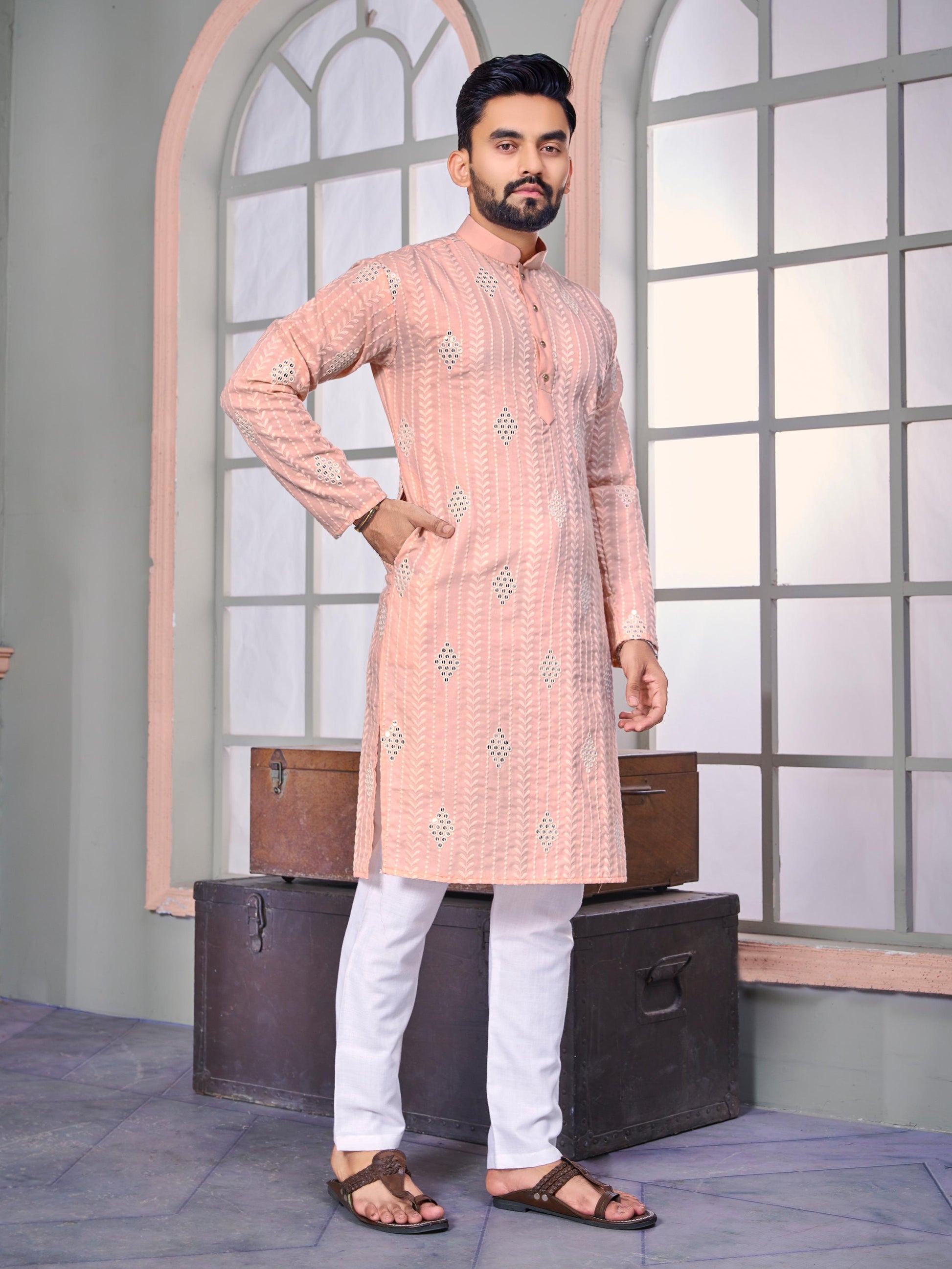 Product Image - Ethnic Men's Kurta - Classic Choice for Every Occasion