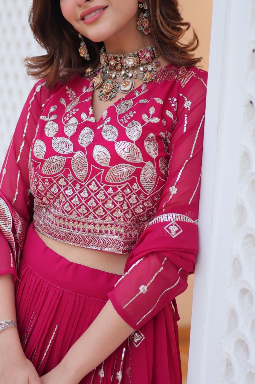 Product Image - Designer Wedding Lehenga Choli - Shree Ram Creation