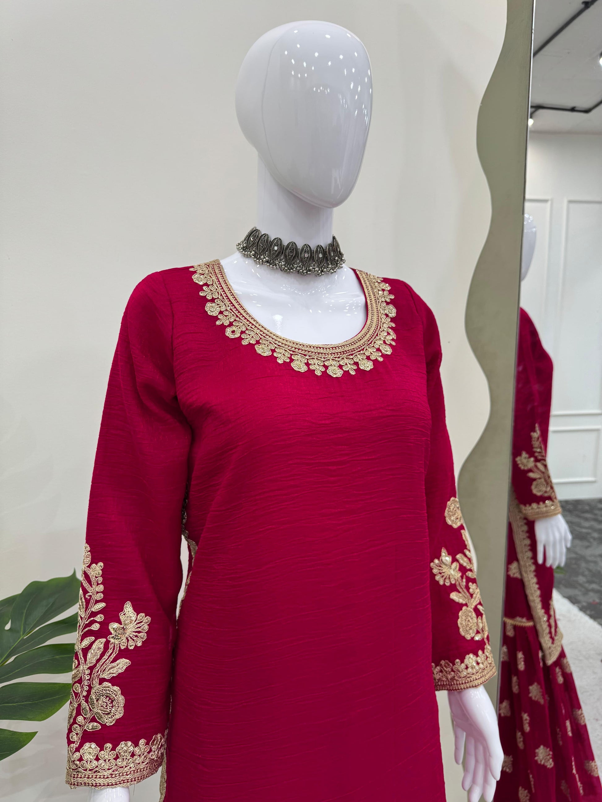 Product Image -   Designer Sharara Suit