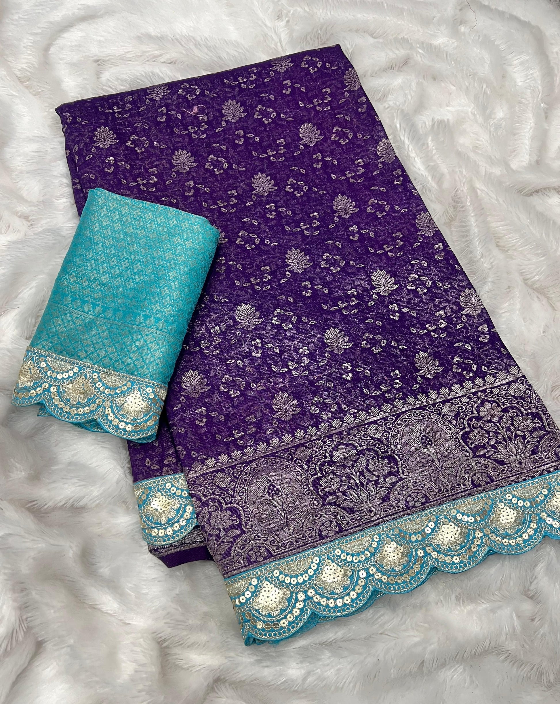 Product Image - Exquisite Designer Saree | Georgette Fabric | Festive & Wedding Wear