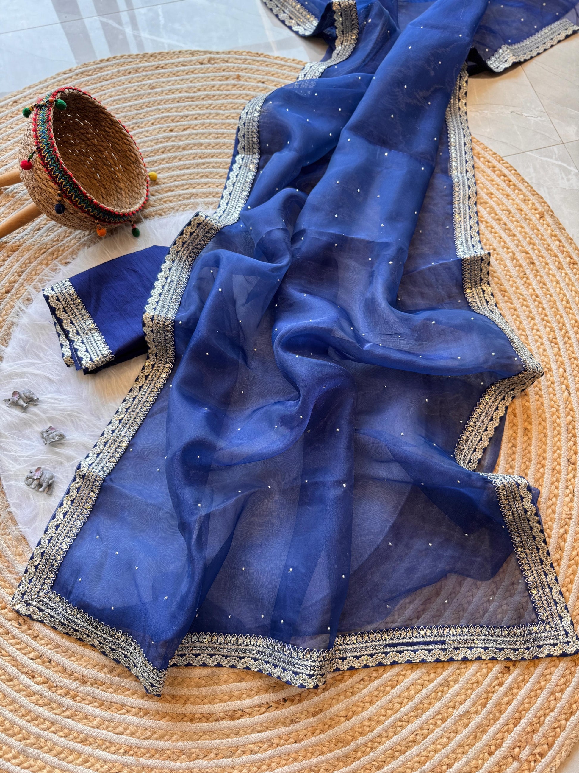 Product Image - Leela Exclusive Organza Silk Saree