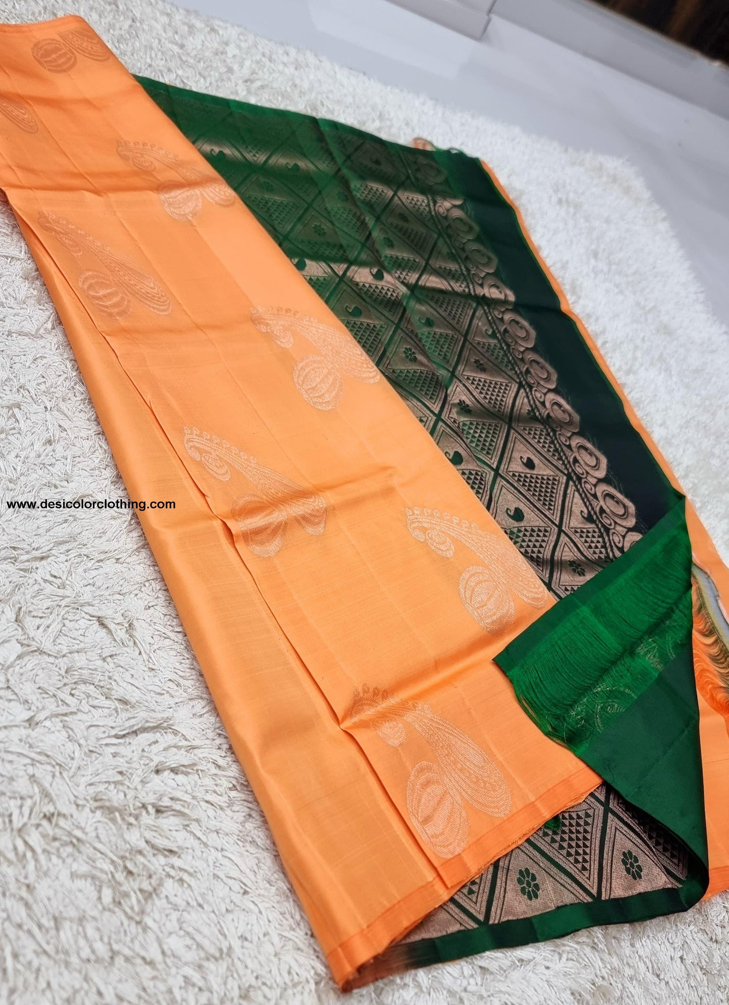 Kanchipuram Handwoven High Quality Lite Weight Soft Silk Sarees