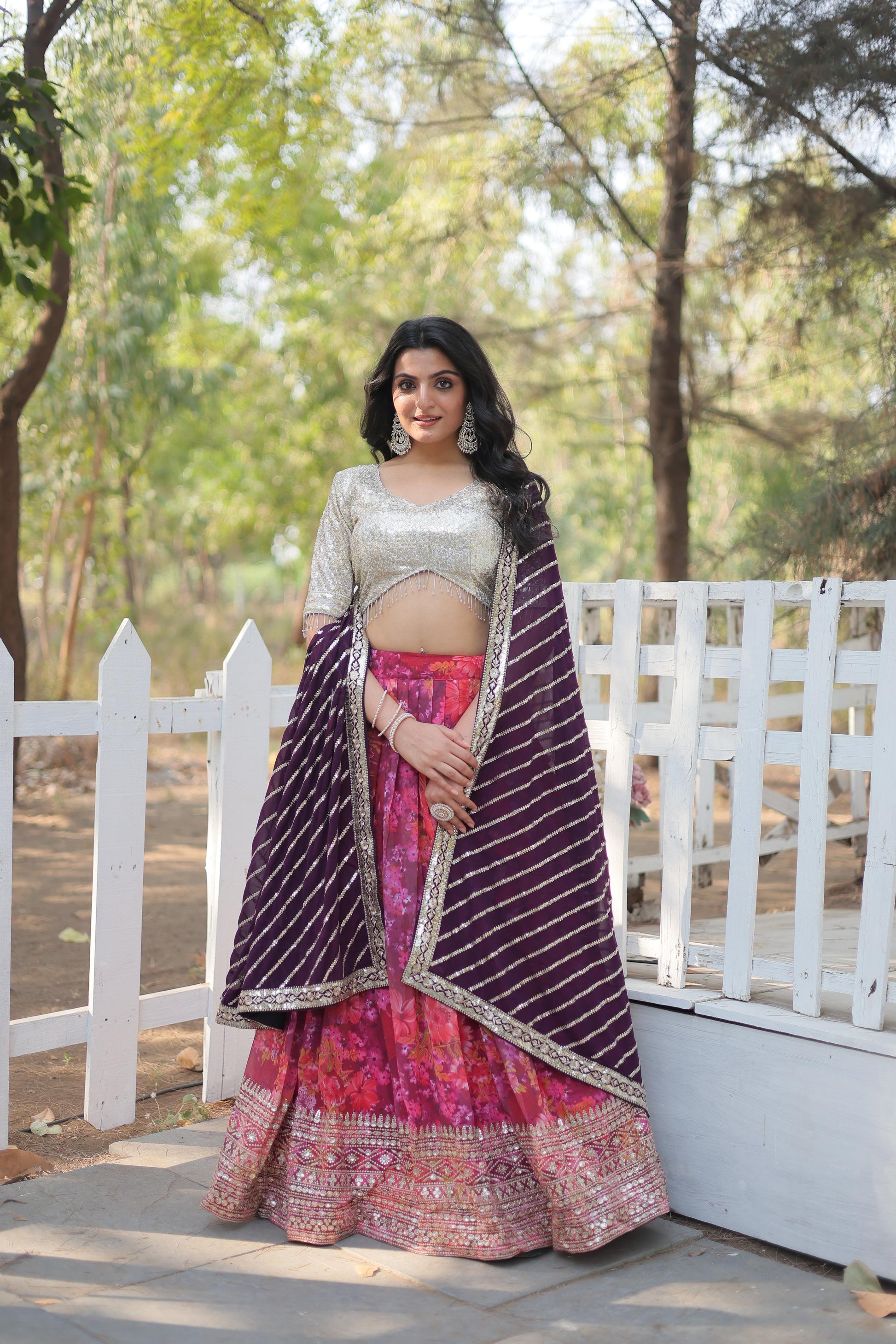 Product Image - Designer Georgette Lehenga Choli | Exquisite Festive Attire