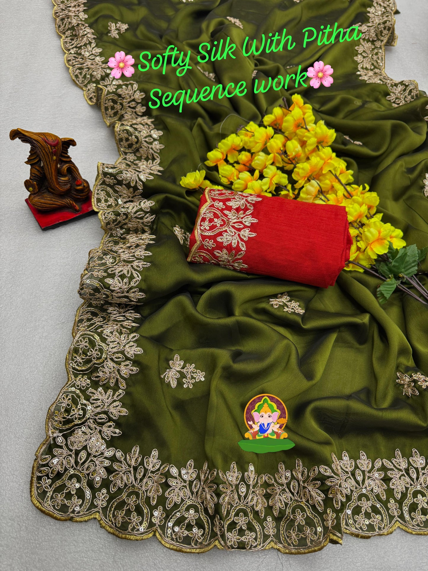 Product Image - Naveen Fashion Designer Saree - Ethnic Elegance Perfect for Weddings