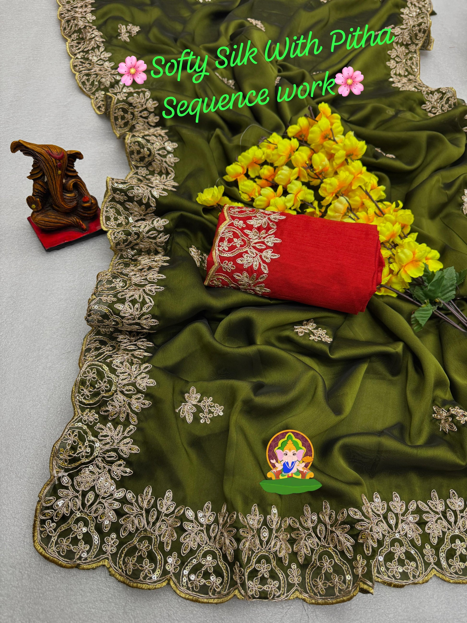 Product Image - Naveen Fashion Designer Saree - Ethnic Elegance Perfect for Weddings