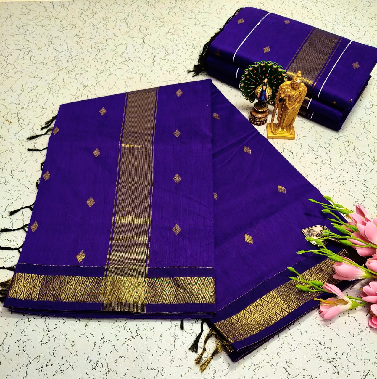 Product Image - Nayanthara Inspired Silk Cotton Saree