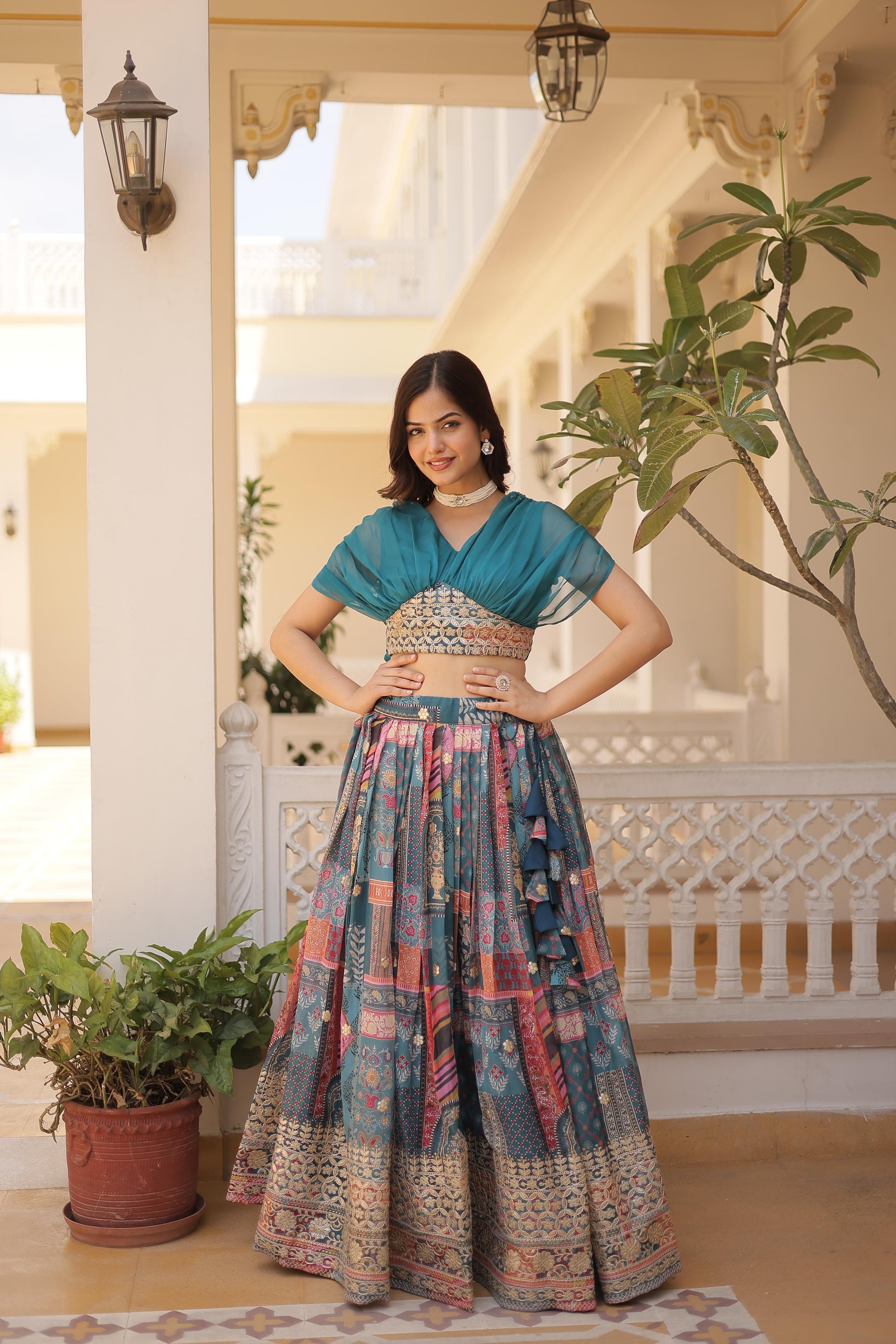 Product Image - Designer Lehenga Choli - Ethnic Wear for Festive Occasions