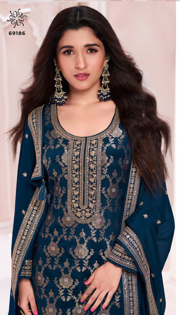 Product Image - Elegant Designer Saree - Georgette Fabric | NIDHI BY VINAY FASHION